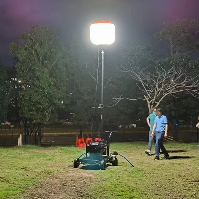Wit uitstralend kleuren draagbaar statief ballonlicht voor LED mobiele verlichtingstoren