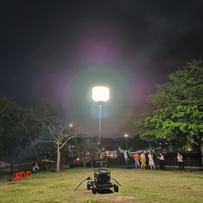 IP65 Waterdicht 500W 800W 1400W Mobiele ballonlichten Zonne-Portable Light Tower Generator Led Work Light