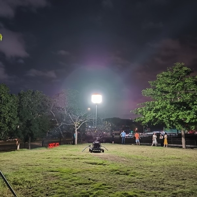 IP65 Waterdicht 500W 800W 1400W Mobiele ballonlichten Zonne-Portable Light Tower Generator Led Work Light