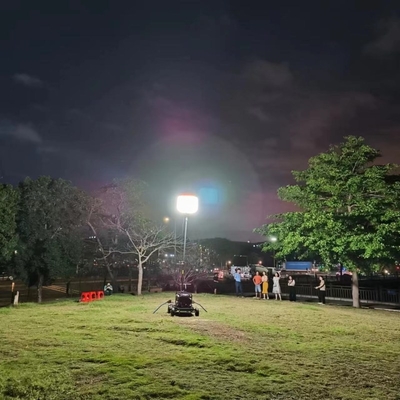 700W draagbare LED-generator Mobiele lichttoren voor bouw- en buitenverlichting