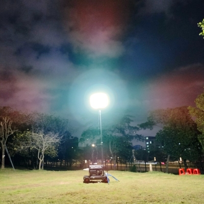 120W AC 90-305V Spanning LED Ballon Work Light Tower voor eenvoudige snelle installatie en mobiel