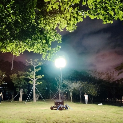 120W AC 90-305V Spanning LED Ballon Work Light Tower voor eenvoudige snelle installatie en mobiel
