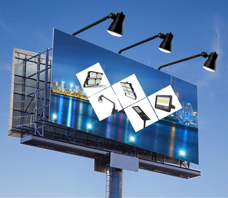 36W 360 Verticale rotatie Buiten Led Reclamebord voor markt tentoonstelling 5-