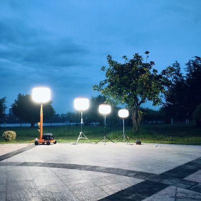 1000W draagbare ballonvormige verlichtingstoren met patenteerontwerp