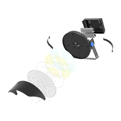 Ronde LED-sportverlichting 1800W Ra70 Ra80 Sportveldverlichting voor sportlocaties