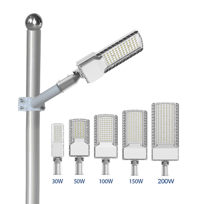 240W Led Street Lights T2M hoek Street Lamp Post Lights Voor parkeerterrein