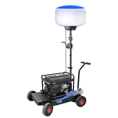 Hand Crank Tripod LED Outdoor Ballon Lights 600W Mobiele lichttoren voor aannemer