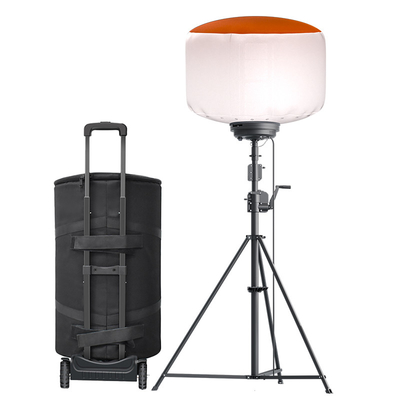AC220V Draagbaar Led Werklicht 1400W Werkplek LED Ballon Light Tower Voor Wetshandhaving
