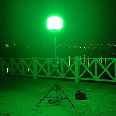 Trolley Cart Ballon Light Tower 150W RGB LED Light Tower voor buitenactiviteiten