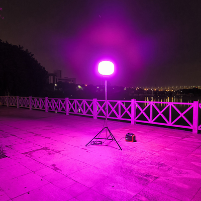 Draagbare led toren 320W RGB led ballon lamp voor feesten en speciale evenementen