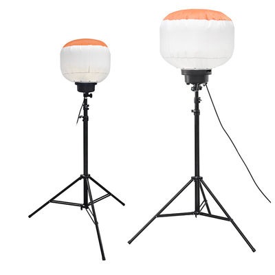 Opblaasbare bouwlampen 320W LED-ballonlichttoren voor RV-reizen