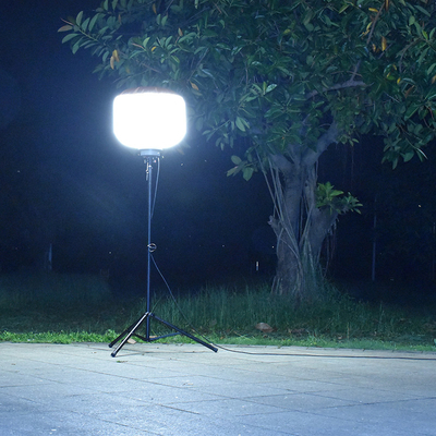 Opblaasbare bouwlampen 320W LED-ballonlichttoren voor RV-reizen