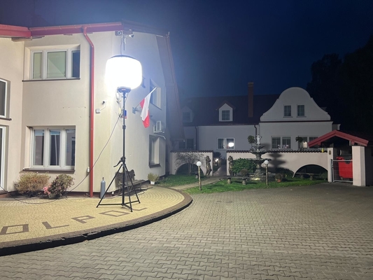 1000W ballon licht toren draagbaar verplaatsbaar geen schaduwen veiligheidsverlichting voor bouwplaatsen, wegwerken, feesten, evenementen, reddingslicht