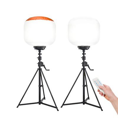 1200W AC100-277V Waterdicht LED-ballon Werktoren Makkelijk te verplaatsen voor de bouw