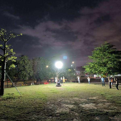 500W-1400W LED Ballonlicht IP65 50000 uur 360° Omni Dekking