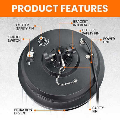 Fabriek Groothandel 36W Outdoor LED Flood Light Verstelbare schijnwerper met rekbare arm voor buitenkamperen